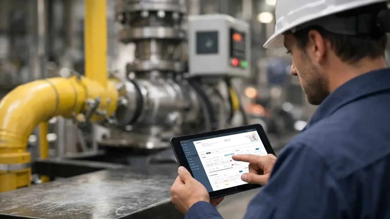 Software de mantenimiento industrial eficaz
